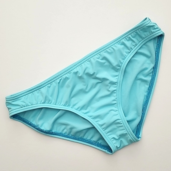 Tommy  Bahama Baby Blue Hipster Bikini Bottom Size Small - Picture 2 of 14